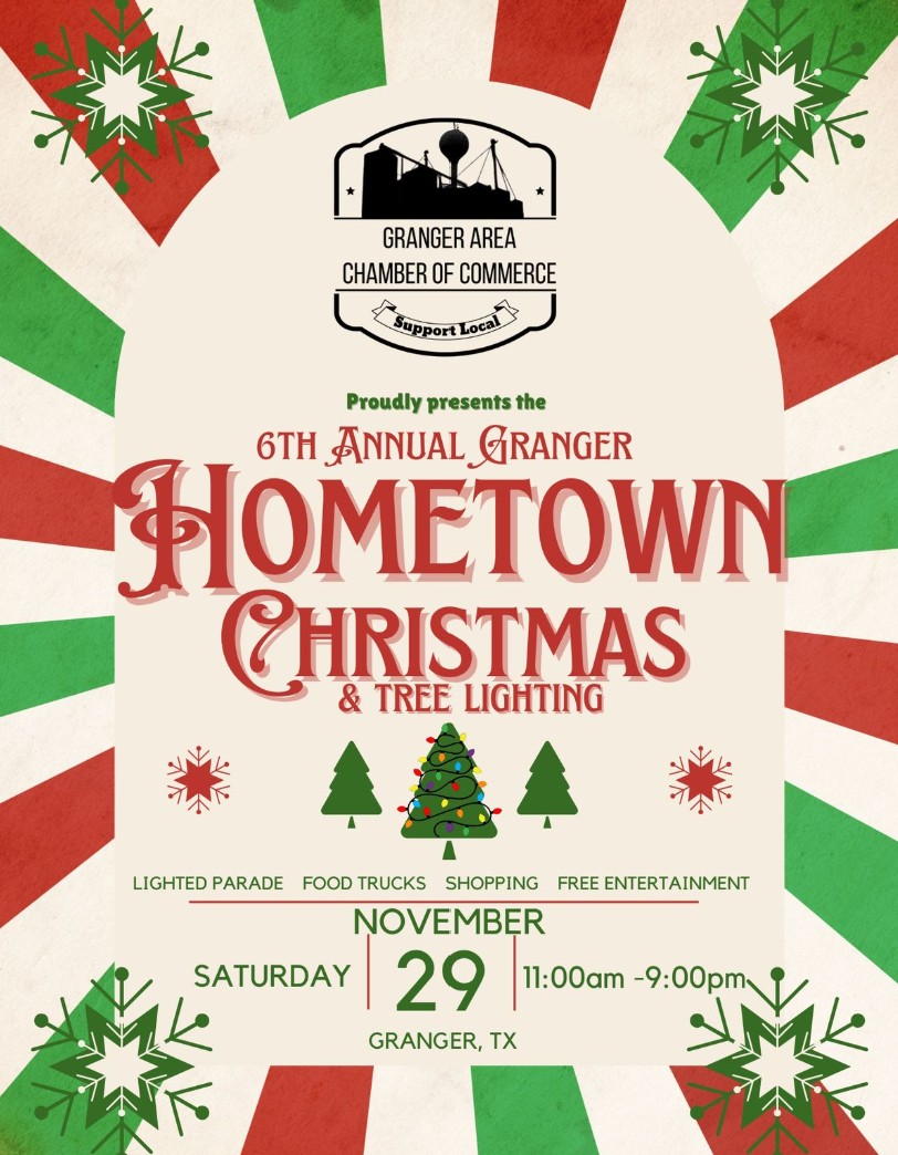 6th annual granger hometown christmas and tree lighting